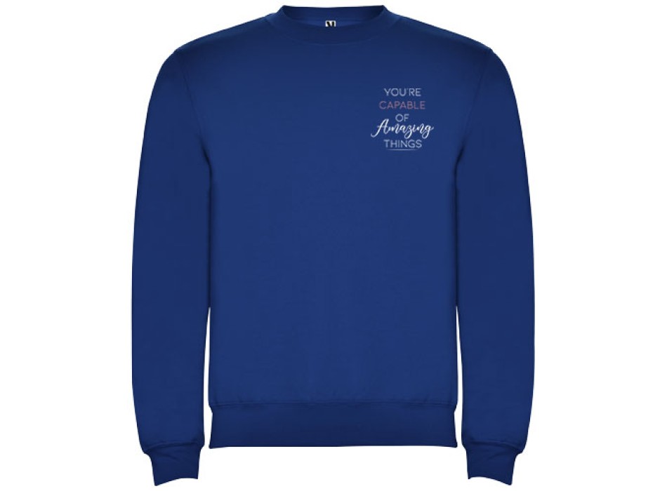 Maglione a girocollo unisex da 280 g/m² Clasica