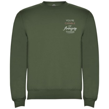 Maglione a girocollo unisex da 280 g/m² Clasica