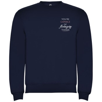 Maglione a girocollo unisex da 280 g/m² Clasica
