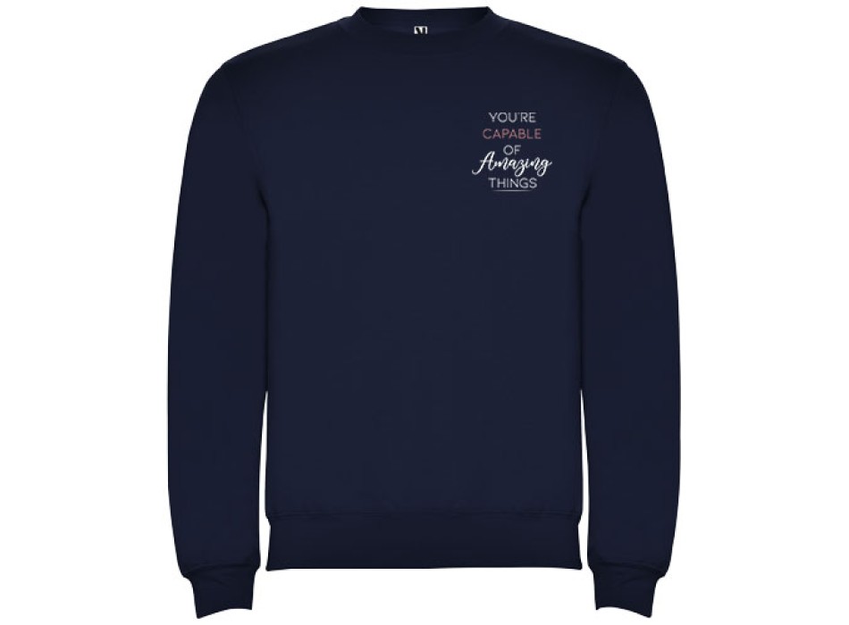 Maglione a girocollo unisex da 280 g/m² Clasica