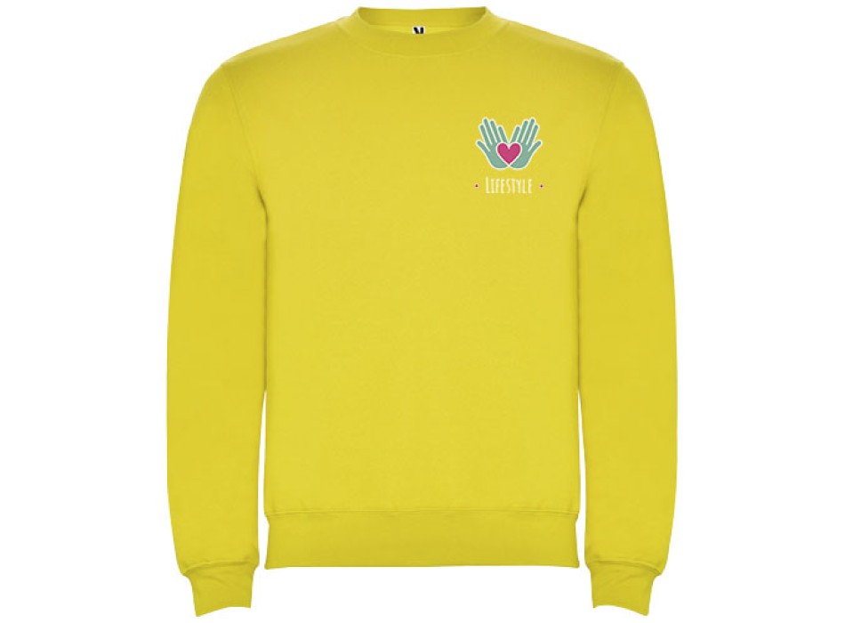 Maglione a girocollo unisex da 280 g/m² Clasica