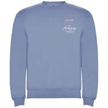 Maglione a girocollo unisex da 280 g/m² Clasica