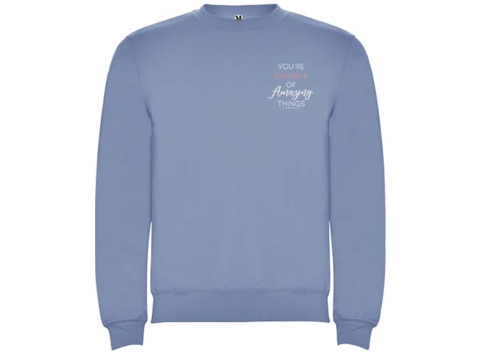 Maglione a girocollo unisex da 280 g/m² Clasica