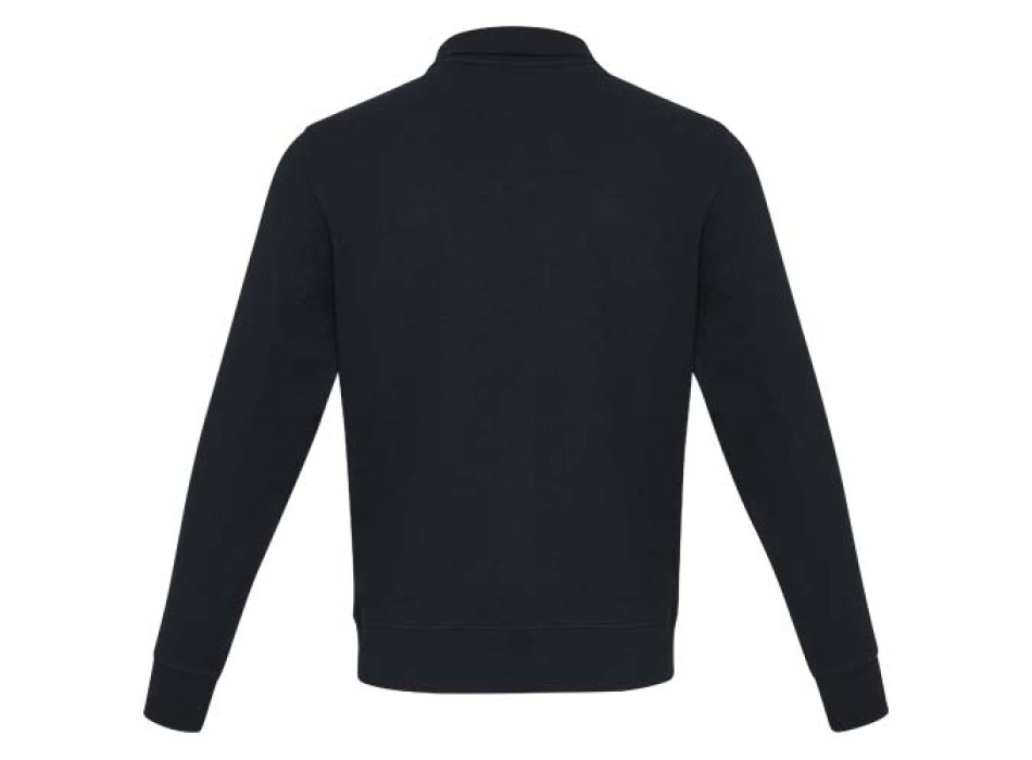 Maglione con cerniera a un quarto in tessuto riciclato unisex Aware™ Tin 