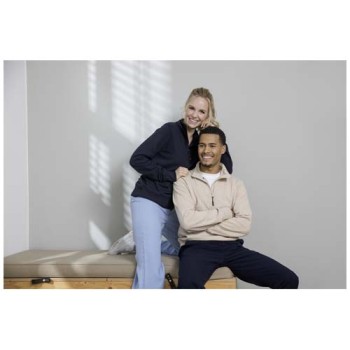 Maglione con cerniera a un quarto in tessuto riciclato unisex Aware™ Tin 