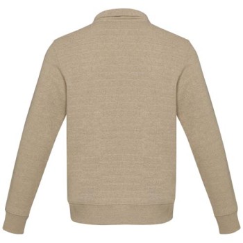 Maglione con cerniera a un quarto in tessuto riciclato unisex Aware™ Tin 