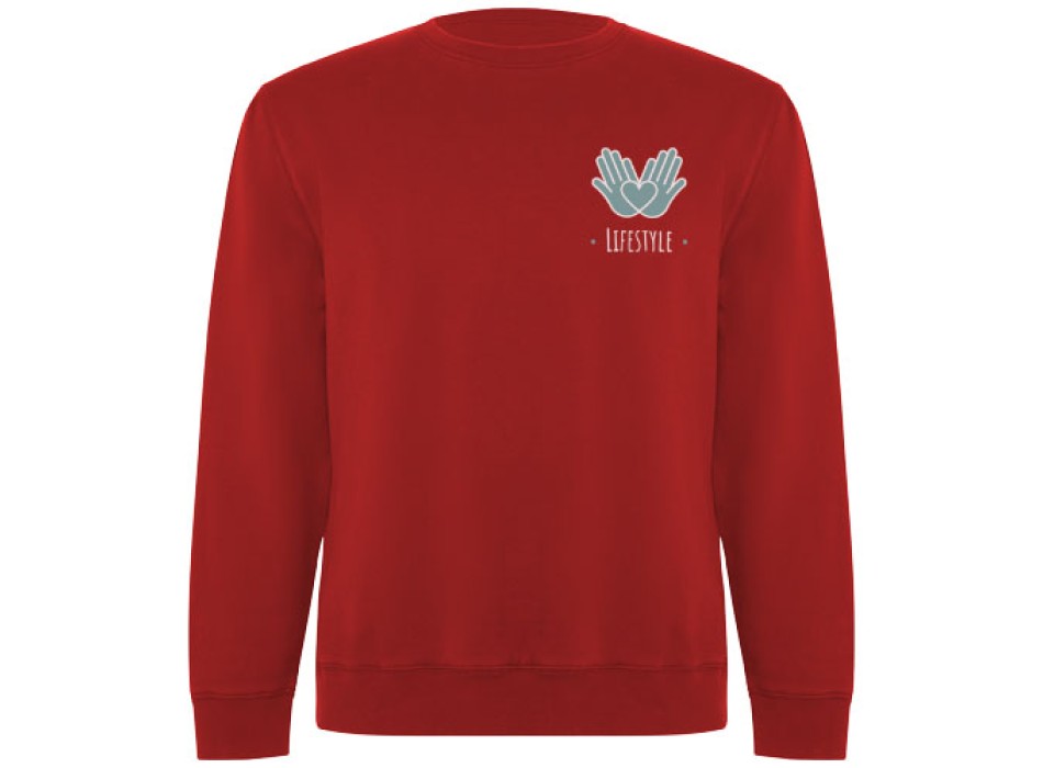 Maglione unisex a girocollo in cotone biologico Batian