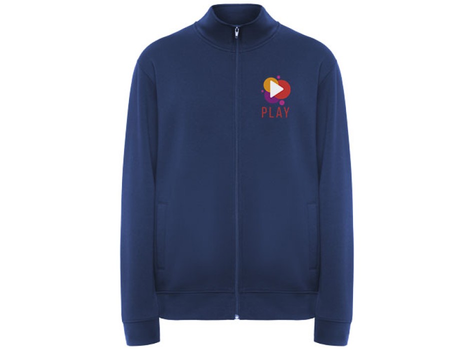 Maglione unisex con cerniera intera Ulan