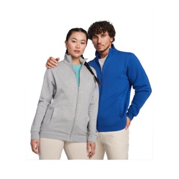 Maglione unisex con cerniera intera Ulan