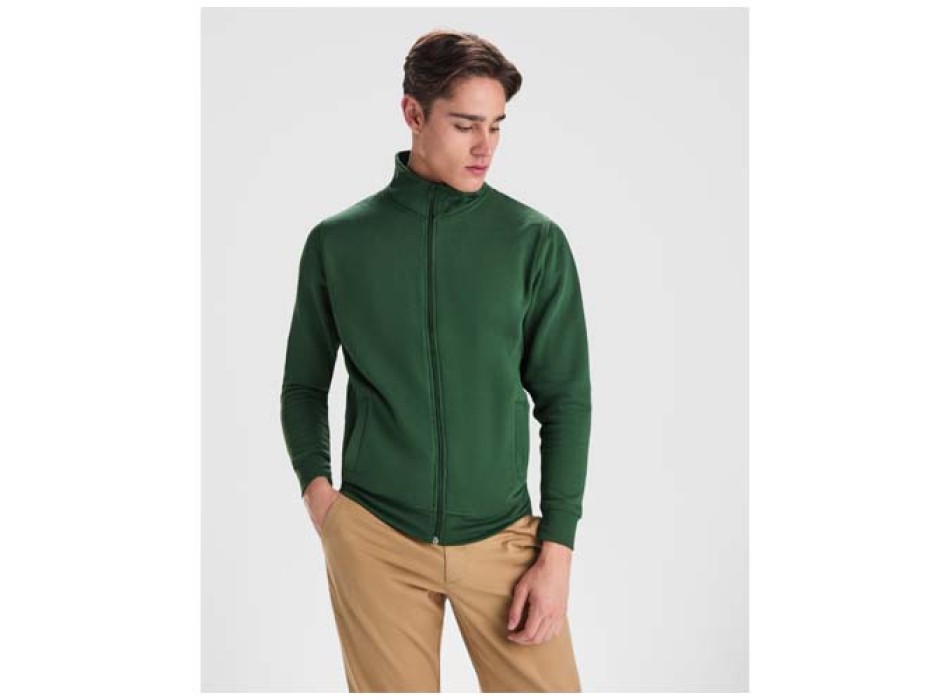 Maglione unisex con cerniera intera Ulan