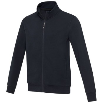 Maglione unisex in tessuto riciclato a cerniera intera Galena Aware™