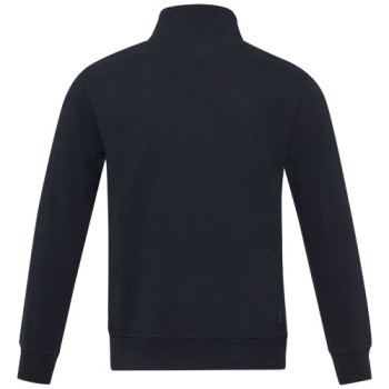 Maglione unisex in tessuto riciclato a cerniera intera Galena Aware™