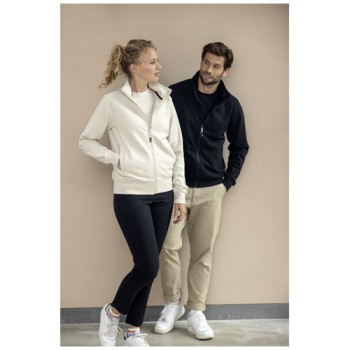 Maglione unisex in tessuto riciclato a cerniera intera Galena Aware™