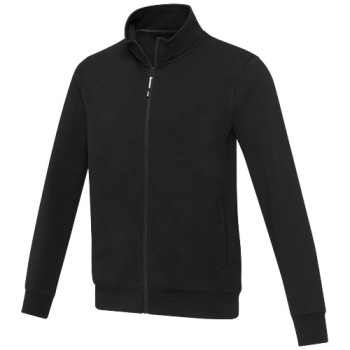 Maglione unisex in tessuto riciclato a cerniera intera Galena Aware™