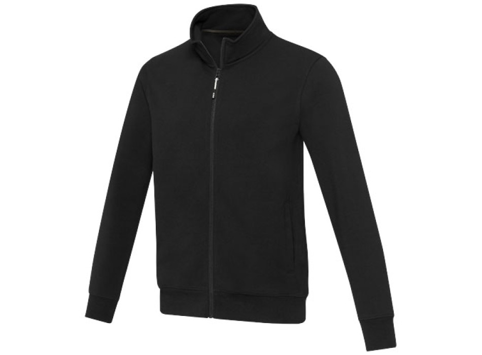 Maglione unisex in tessuto riciclato a cerniera intera Galena Aware™