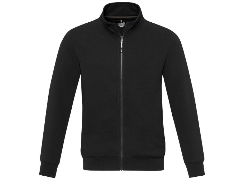 Maglione unisex in tessuto riciclato a cerniera intera Galena Aware™