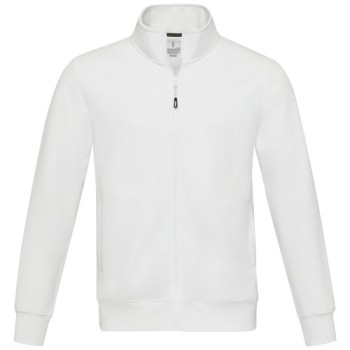 Maglione unisex in tessuto riciclato a cerniera intera Galena Aware™