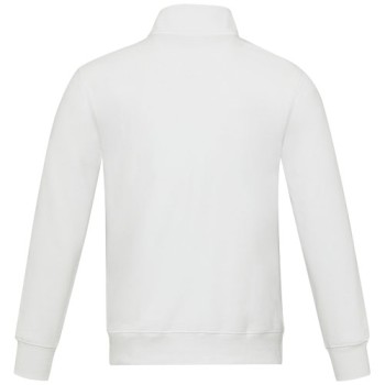 Maglione unisex in tessuto riciclato a cerniera intera Galena Aware™