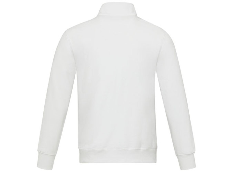 Maglione unisex in tessuto riciclato a cerniera intera Galena Aware™