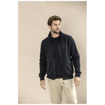 Maglione unisex in tessuto riciclato a cerniera intera Galena Aware™