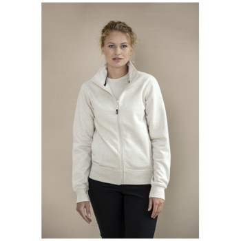 Maglione unisex in tessuto riciclato a cerniera intera Galena Aware™