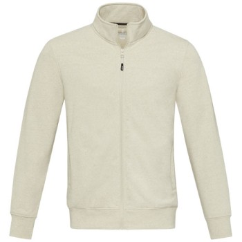 Maglione unisex in tessuto riciclato a cerniera intera Galena Aware™