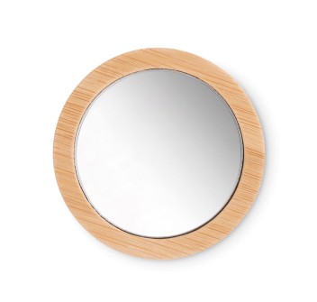 MALAY - Specchio da trucco in bamboo