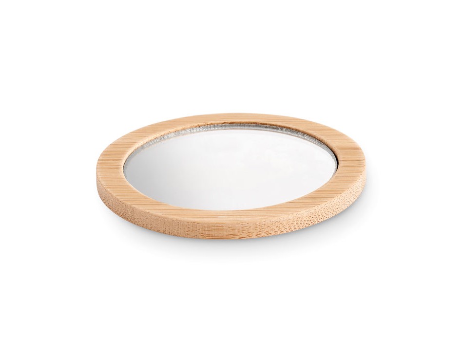 MALAY - Specchio da trucco in bamboo