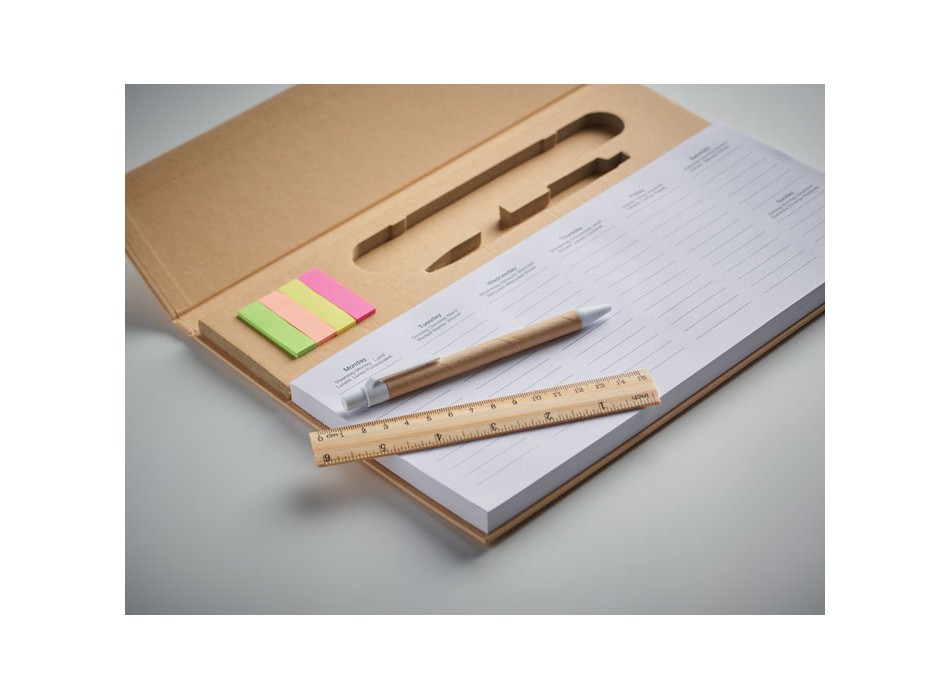 MEMWEEK - Agenda settimanale da tavolo