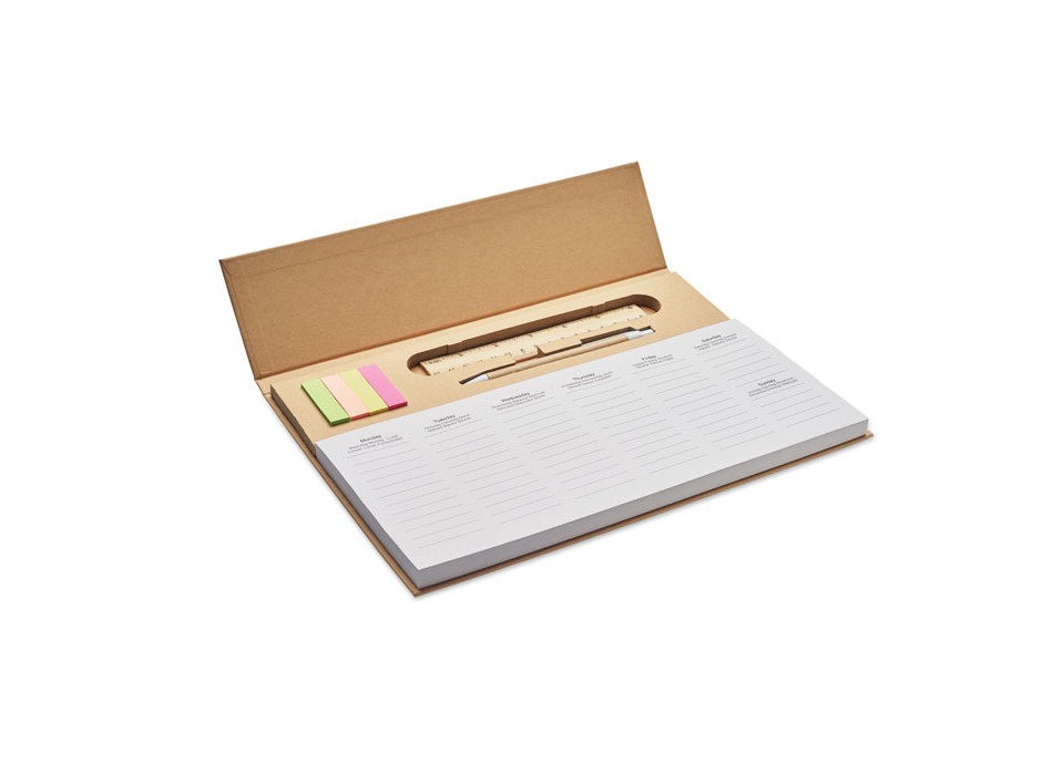 MEMWEEK - Agenda settimanale da tavolo