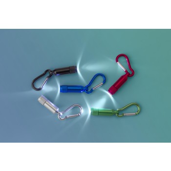 Mini torcia con luce LED, in alluminio Tracy