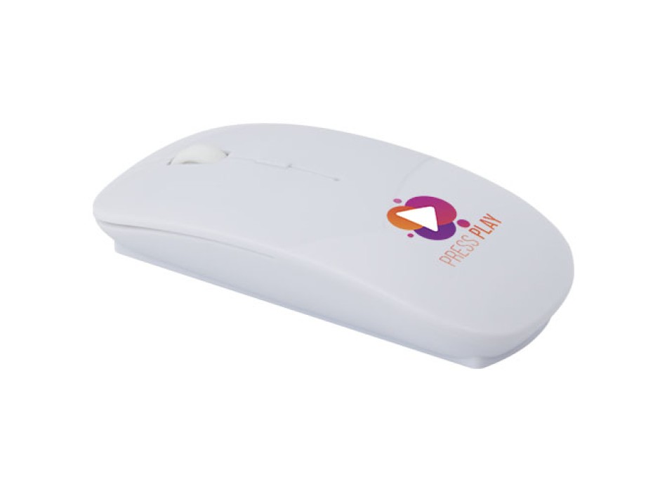 Mouse wireless in plastica riciclata certificata RCS Menlo 