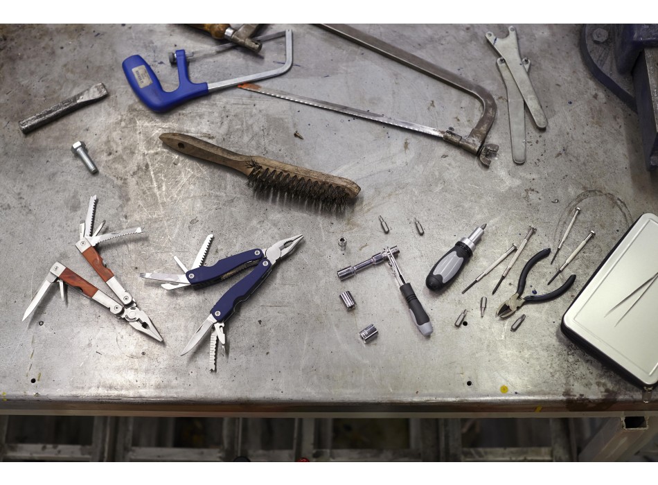 Multi tools 10 funzioni, in acciaio inox Milani