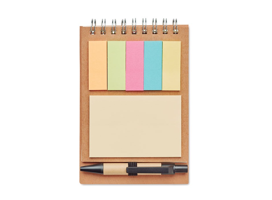 MULTIBOOK - Blocco notes con penna e fogli