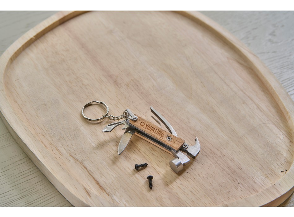Multitool in bambù con 7 funzioni Heinrich