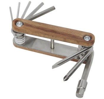 Multiutensile per bicicletta in legno a 8 funzioni Fixie