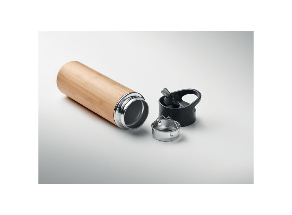 NANDA - Thermos in bamboo 450ml