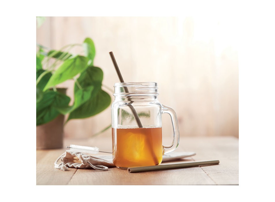 NATURAL STRAW - Cannucce in bamboo