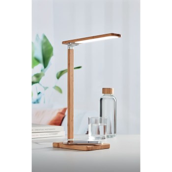 NEAT LIGHT - Luce da tavolo e caricatore 15W