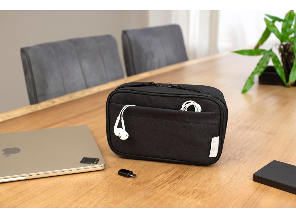 Necessaire da viaggio in poliestere rPET 600D Calix