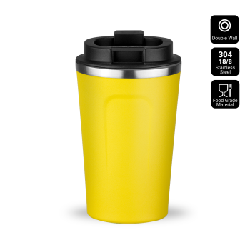 NORDIC COFFEE MUG, 350 ml - BLACK