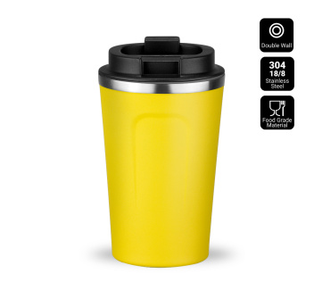 NORDIC COFFEE MUG, 350 ml - BLACK