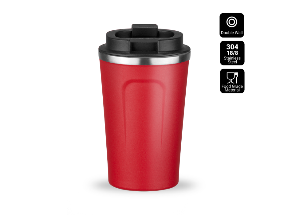 NORDIC COFFEE MUG, 350 ml - BLACK