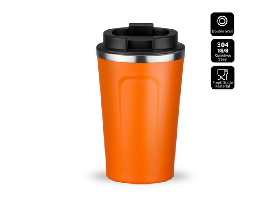 NORDIC COFFEE MUG, 350 ml - BLACK