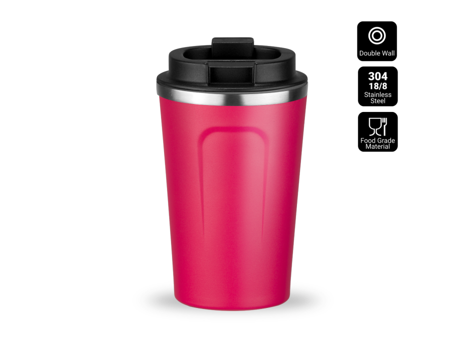 NORDIC COFFEE MUG, 350 ml - BLACK