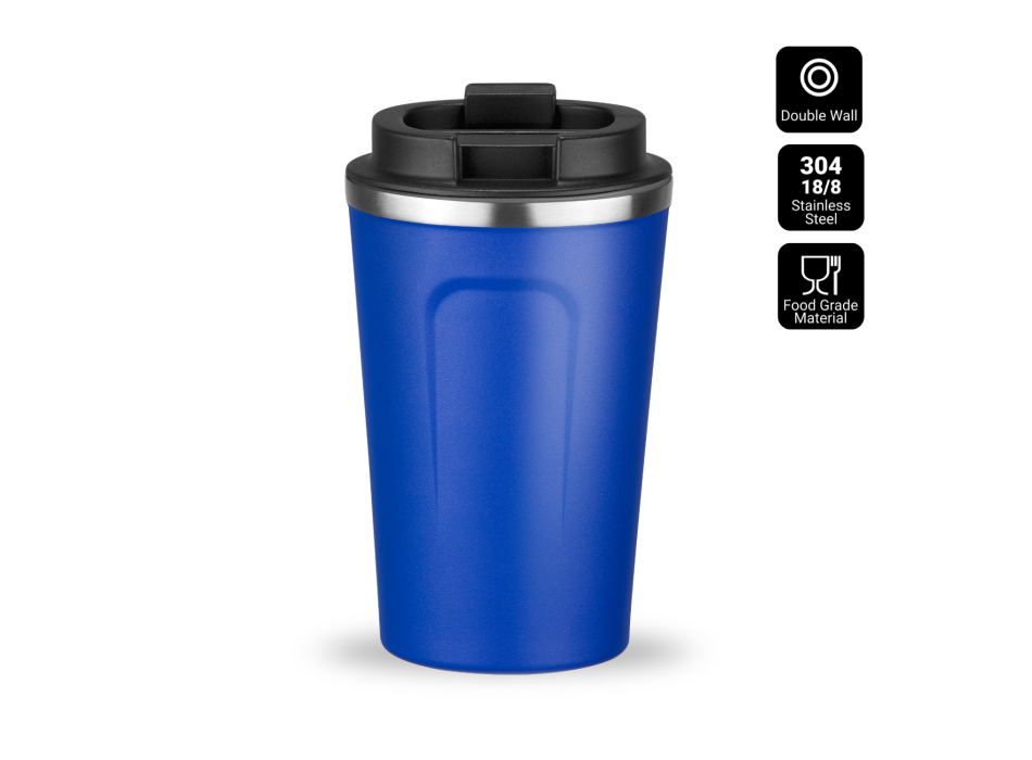 NORDIC COFFEE MUG, 350 ml - BLACK