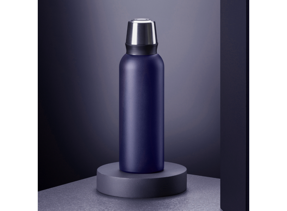 NORDIC STEEL VACUUM THERMOS, 1000ml