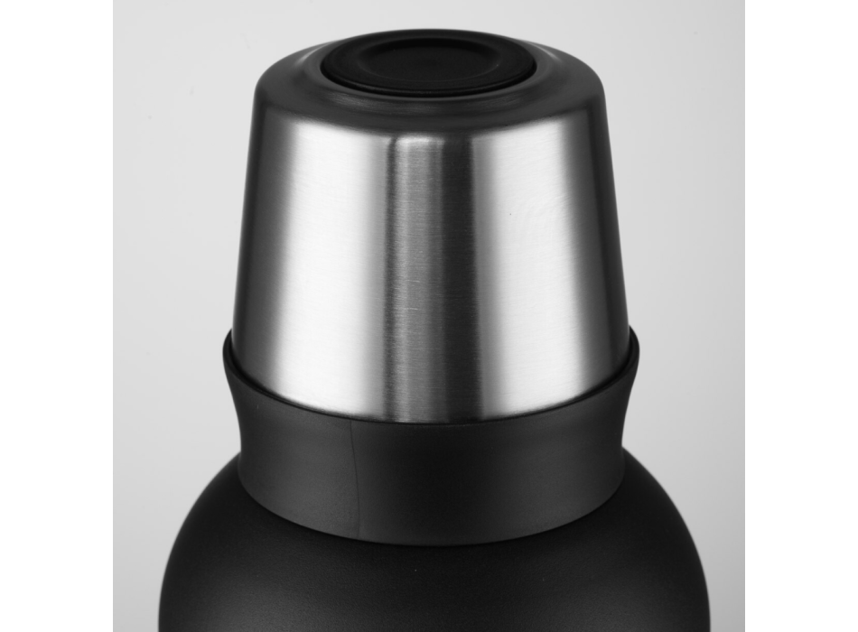 NORDIC STEEL VACUUM THERMOS, 1000ml