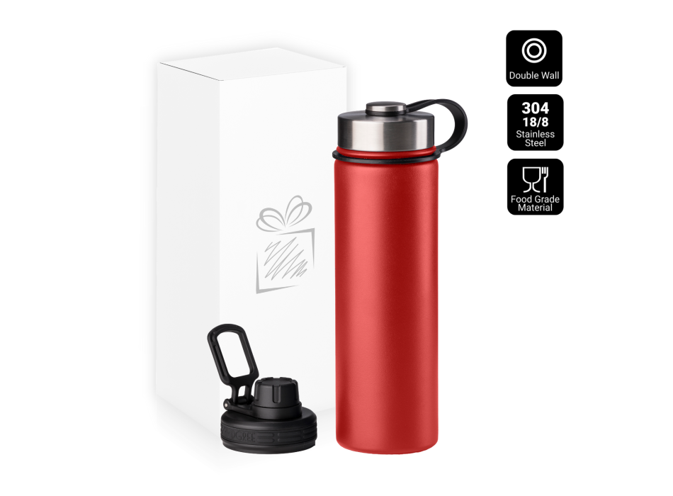 NORDIC THERMAL MUG 650 ml. con due tappi