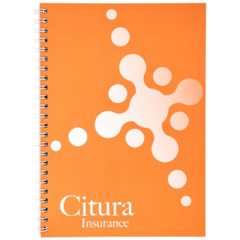 Notebook A5 Desk-Mate® con copertina sintetica